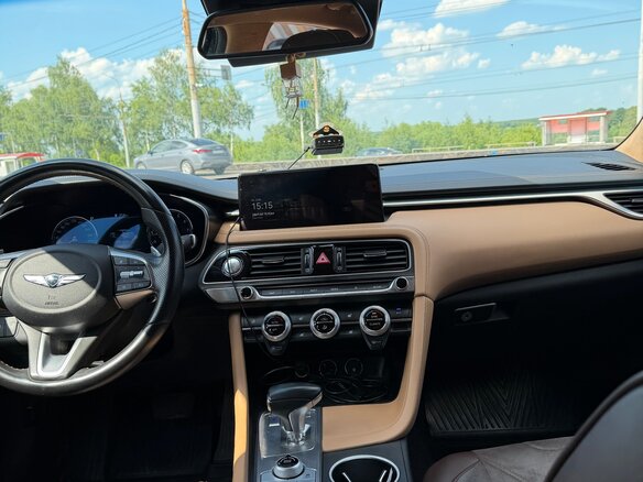 2022 Genesis G70 I Рестайлинг, синий - вид 13