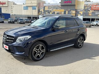 2017 Mercedes-Benz GLE 350 d I (W166), синий, 3800000 рублей, вид 1