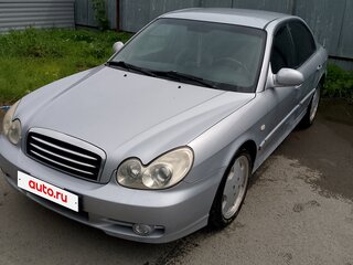 2007 Hyundai Sonata ТагАЗ IV (EF) Рестайлинг, серебристый, 470000 рублей, вид 1