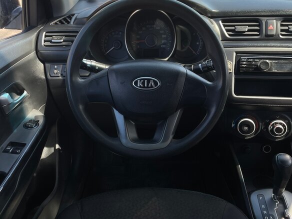 2011 Kia Rio III, чёрный, 870000 рублей - вид 9