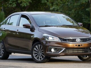 2022 Toyota Belta II, коричневый, 1990000 рублей, вид 4