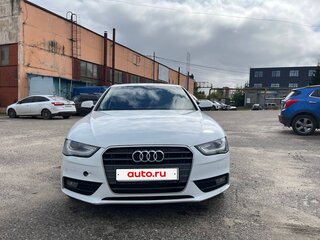 2012 Audi A4 IV (B8) Рестайлинг, белый, 880000 рублей, вид 2
