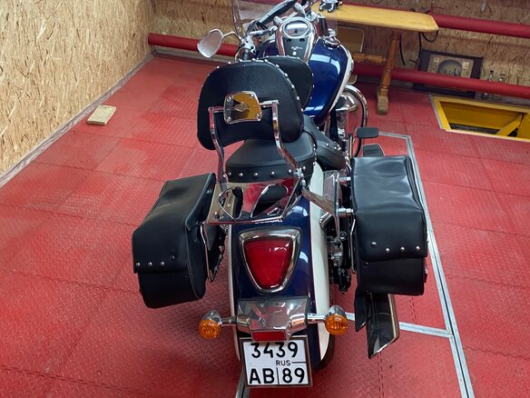 2008 Suzuki Boulevard C109R, синий, 950000 рублей - вид 3