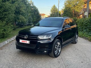 2012 Volkswagen Touareg II, чёрный, 1790000 рублей, вид 1
