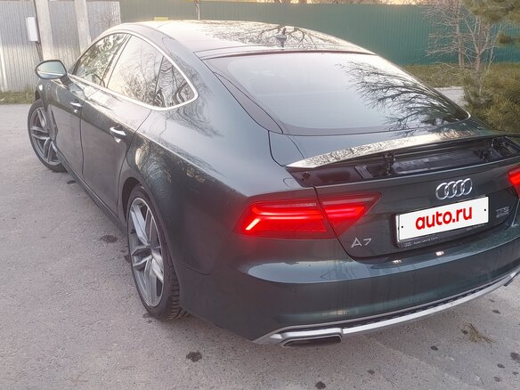 2017 Audi A7 I (4G) Рестайлинг, зелёный, 2845000 рублей - вид 8