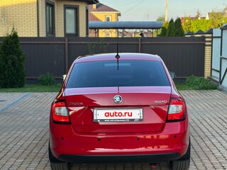 2017 Skoda Rapid I Рестайлинг, красный, 917000 рублей, вид 4