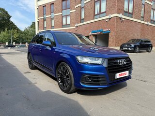 2016 Audi Q7 II (4M), синий, 8000000 рублей, вид 3