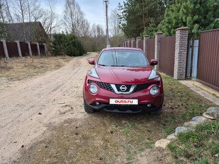 2015 Nissan Juke I Рестайлинг, красный, 1150000 рублей, вид 1