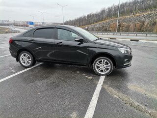 2017 Lada (ВАЗ) Vesta I, чёрный, 760000 рублей, вид 4