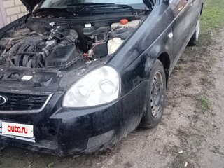 2008 Lada (ВАЗ) Priora I, чёрный, 110000 рублей, вид 3