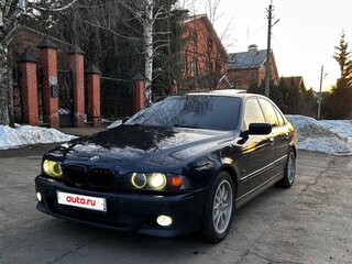2001 BMW 5 серии 525i IV (E39) Рестайлинг, синий, 730000 рублей, вид 1