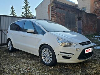 2014 Ford S-MAX I Рестайлинг, белый, 1250000 рублей, вид 2