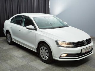 2017 Volkswagen Jetta VI Рестайлинг, белый, 1197000 рублей, вид 3