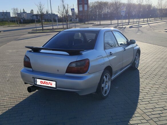 2002 Subaru Impreza II, серебристый, 650000 рублей - вид 5