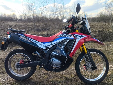 2022 Motoland Dakar ST, красный, 160000 рублей, вид 2