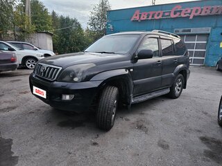 2007 Toyota Land Cruiser Prado 5-speed 120 Series Рестайлинг, чёрный, 1000000 рублей, вид 1