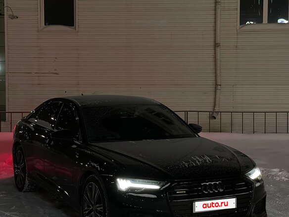 2019 Audi A6 55 TFSI V (C8), чёрный, 5500000 рублей