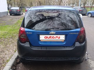 2008 Chevrolet Aveo I Рестайлинг, синий, 230000 рублей, вид 3