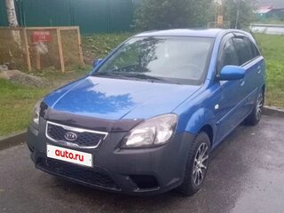 2011 Kia Rio II Рестайлинг, синий, 620000 рублей, вид 1