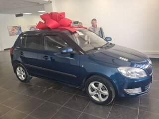 2011 Skoda Fabia II Рестайлинг, синий, 500000 рублей, вид 1