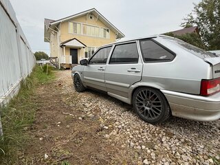 2005 Lada (ВАЗ) 2114, серебристый, 180000 рублей, вид 4