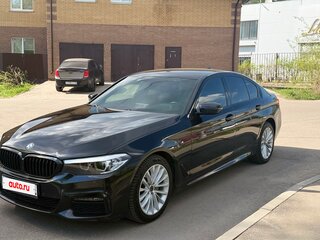 2019 BMW 5 серии 520d xDrive VII (G30/G31/G38), чёрный, 2450000 рублей, вид 2
