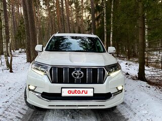 2019 Toyota Land Cruiser Prado 150 Series Рестайлинг 2, белый, 5200000 рублей, вид 1