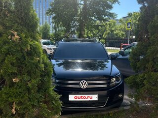 2012 Volkswagen Tiguan I Рестайлинг, чёрный, 1450000 рублей, вид 2