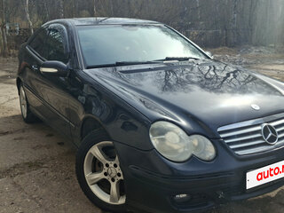 2007 Mercedes-Benz C-Класс 180 II (W203) Рестайлинг, чёрный, 450000 рублей, вид 3