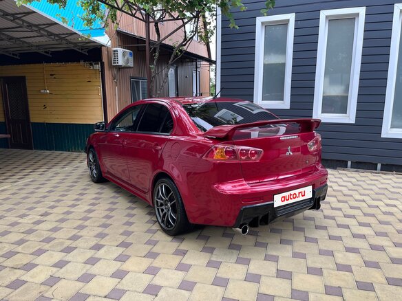 2007 Mitsubishi Lancer X, красный, 1280000 рублей - вид 2