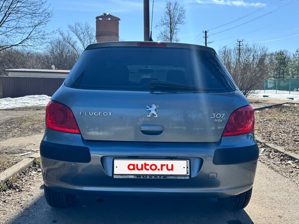 2006 Peugeot 307 I Рестайлинг, серый, 470000 рублей - вид 4
