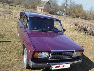 2001 Lada (ВАЗ) 2107, фиолетовый, 470000 рублей, вид 3