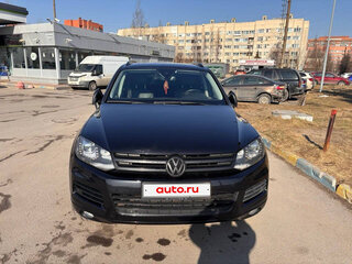 2013 Volkswagen Touareg II, чёрный, 2000000 рублей, вид 4