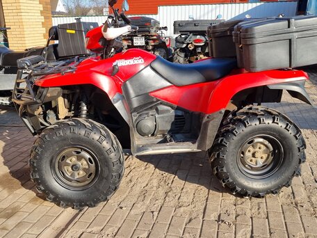 2011 Suzuki KingQuad 750, красный, 710000 рублей, вид 2