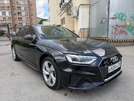 2020 Audi A4 45 TFSI V (B9) Рестайлинг, чёрный, 2800000 рублей, вид 2