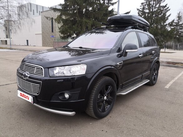2013 Chevrolet Captiva I Рестайлинг 2, чёрный, 1900000 рублей