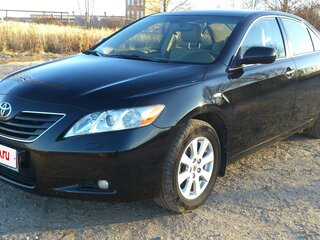 2008 Toyota Camry VI (XV40), чёрный, 1475000 рублей, вид 1