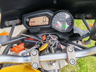2010 Yamaha XJ6 (FZ6R), жёлтый, 390000 рублей, вид 4