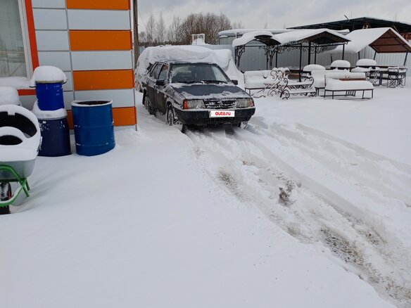 2003 Lada (ВАЗ) 21099, чёрный, 90000 рублей - вид 6