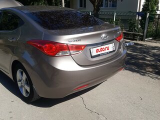2013 Hyundai Elantra V (MD) Рестайлинг, коричневый, 1150000 рублей, вид 4