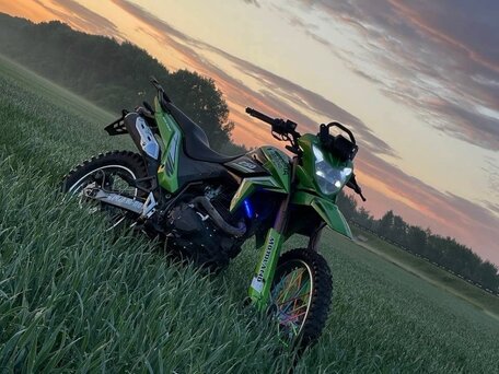2023 Motoland XR250 Enduro, зелёный, 130000 рублей, вид 3