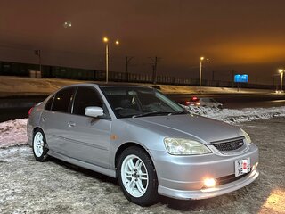 2002 Honda Civic VII, серебристый, 420000 рублей, вид 2
