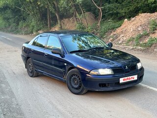 2002 Mitsubishi Carisma I Рестайлинг, синий, 220000 рублей, вид 2