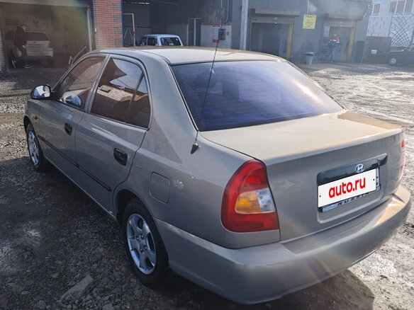 2008 Hyundai Accent ТагАЗ II, серый, 410000 рублей - вид 8