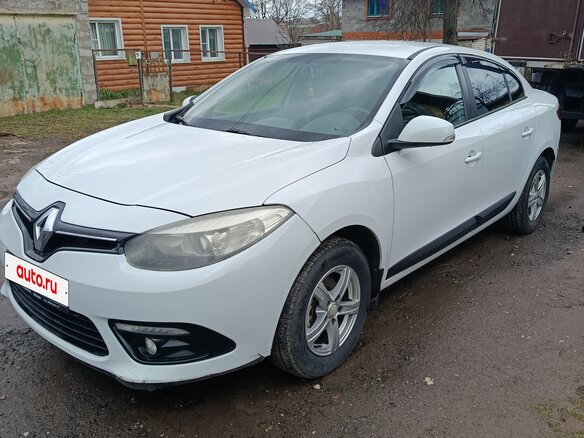 2013 Renault Fluence I Рестайлинг, белый, 595000 рублей