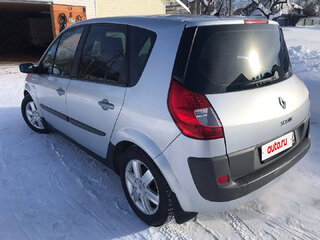 2008 Renault Scenic II Рестайлинг, серебристый, 550000 рублей, вид 4