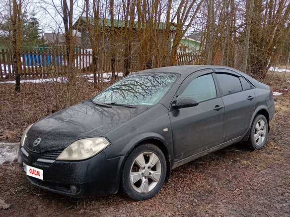 2006 Nissan Primera III (P12), чёрный, 290000 рублей