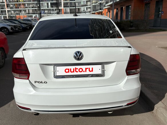 2019 Volkswagen Polo V Рестайлинг, белый, 900000 рублей - вид 13