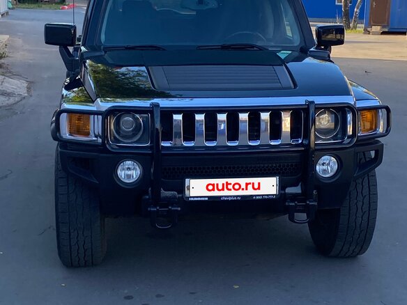 2008 Hummer H3, чёрный, 1680000 рублей - вид 8