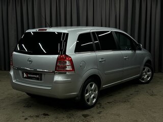 2011 Opel Zafira B Рестайлинг, серебристый, 619888 рублей, вид 4